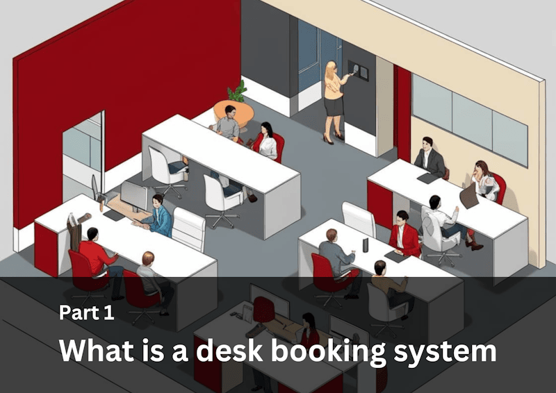 What is a desk booking system